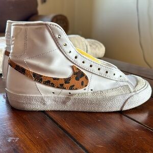 Nike Blazers, Leopard Print